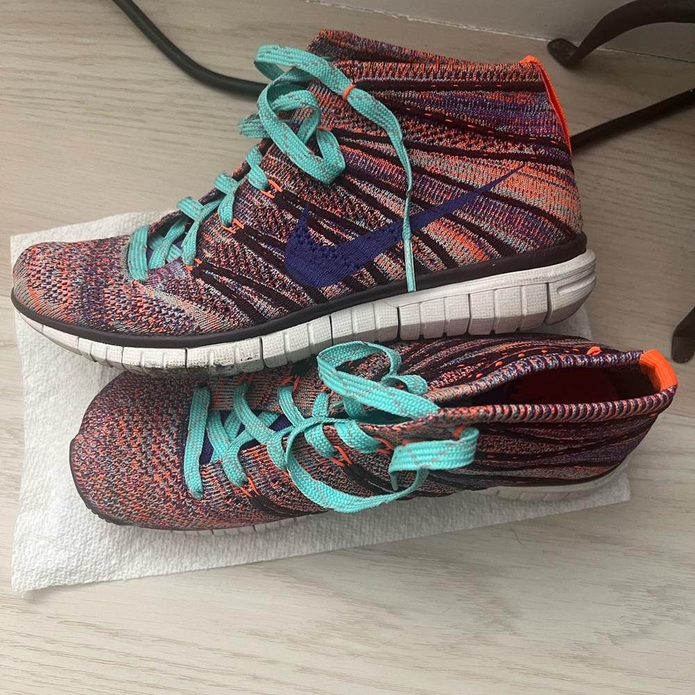 Nike multi colored sneakers